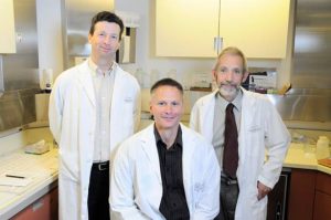 Left to Right : Dr. Blake Gilks, Dr. Robert Wolber, Mr. John Garratt
