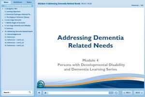 Addressing Dementia Related Needs