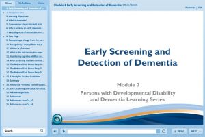 Early Screening & Detection of Dementia