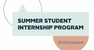 Summer Student Internship 2018