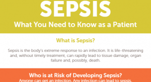 Sepsis infographic