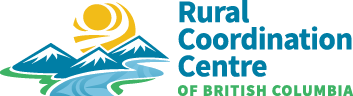 The Rural Coordination Centre of British Columbia logo.