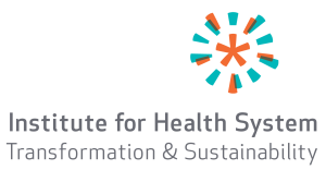 The Institute for Health System Transformation & Sustainability logo.